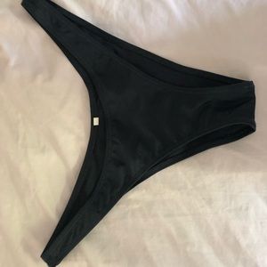 Dark Blue/ Black Bikini Bottoms 🍍